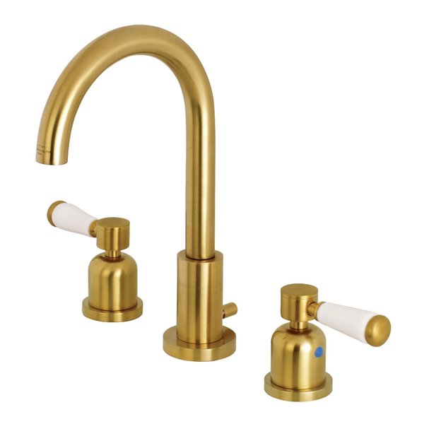 Fauceture FSC8923DPL Paris Widespread Bathroom Faucet, Brushed Brass FSC8923DPL
